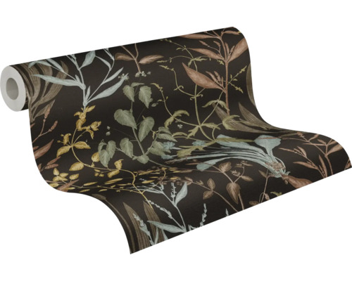 Rouleau de papier peint avec motif végétal