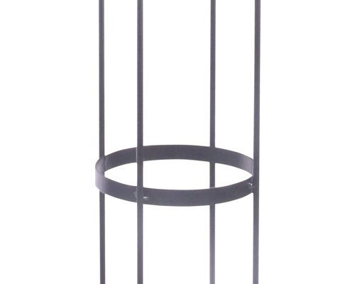 Metallstruktur mit runder Form zur Stabilisierung von Pflanzen