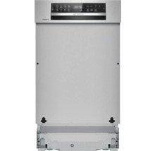 Lave-vaisselle Bosch avec panneau de commande et divers programmes de lavage.