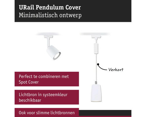URail Pendulum Cover für ein minimalistisches Design