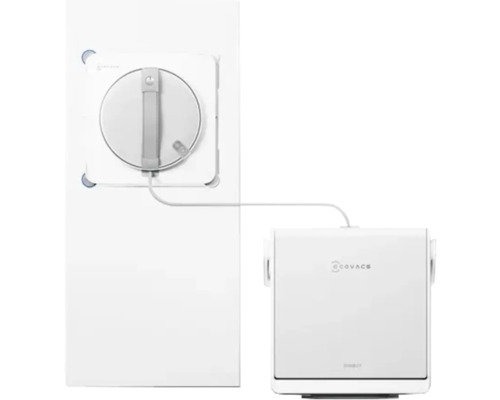 Ecovacs Winbot Fensterputzroboter mit Ladestation