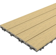 Dalle de terrasse en bois composite