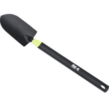 Petite pelle de jardin avec manche et trou de suspension