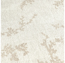 Gros plan d'un papier peint à motif floral