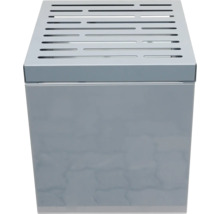 Metall Pflanzkasten mit horizontalen Schlitzen