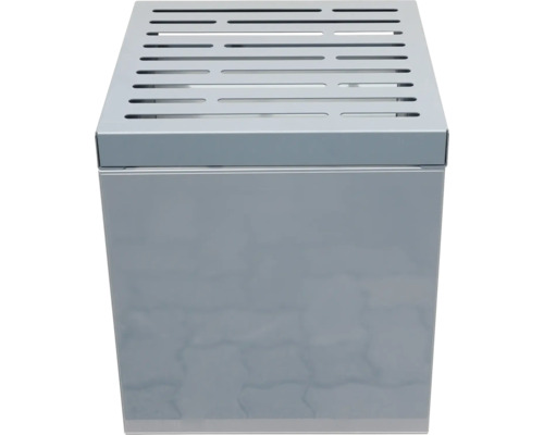 Metall Pflanzkasten mit horizontalen Schlitzen