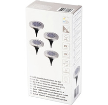 Verpackung LED Solar Bodenleuchten 4er Set