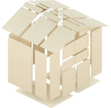 Plan éclaté d'un abri de jardin en bois