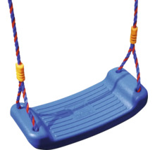 Siège de balançoire en plastique avec suspension à cordes pour aire de jeux pour enfants