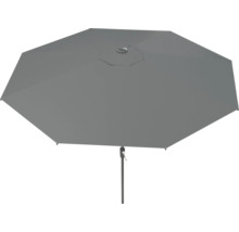 Grauer Sonnenschirm für den Aussenbereich