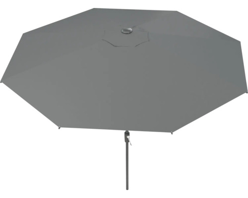 Grauer Sonnenschirm für den Aussenbereich