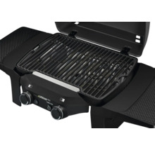 Barbecue avec grille et boutons de commande