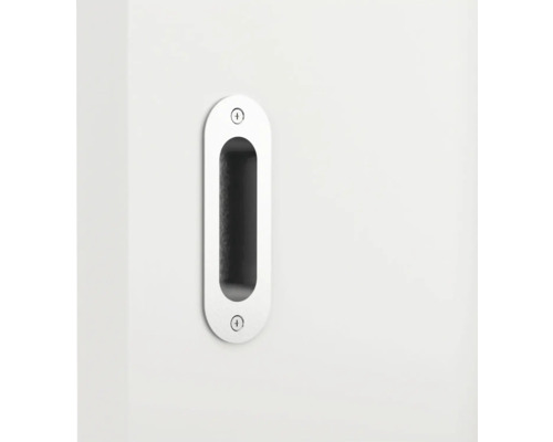 Eingelassener Griff aus Metall für Schiebetüren