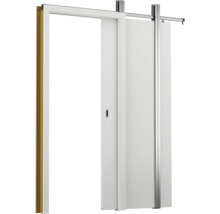 Porte coulissante avec ferrures