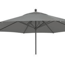 Grauer Sonnenschirm für den Garten