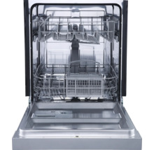 Geöffneter Geschirrspüler mit Innenraum