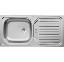 Évier en acier inoxydable avec égouttoir