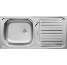 Évier en acier inoxydable avec égouttoir