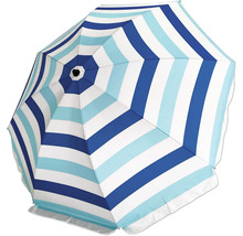 Parasol de plage à rayures
