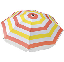Parasol de plage rayé