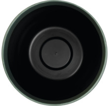 Innenansicht eines runden Pflanzgefäßes