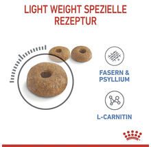 Abbildung von Fasern, Psyllium und L-Carnitin im Hundefutter