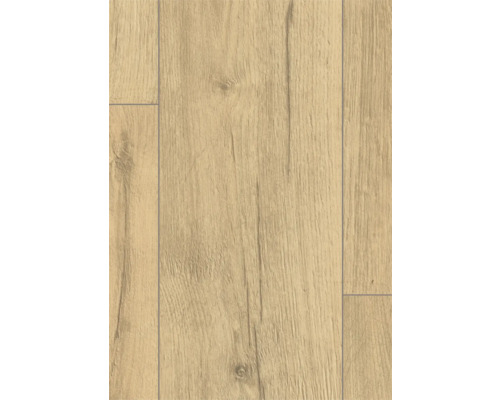 Gros plan d'un sol stratifié imitation bois