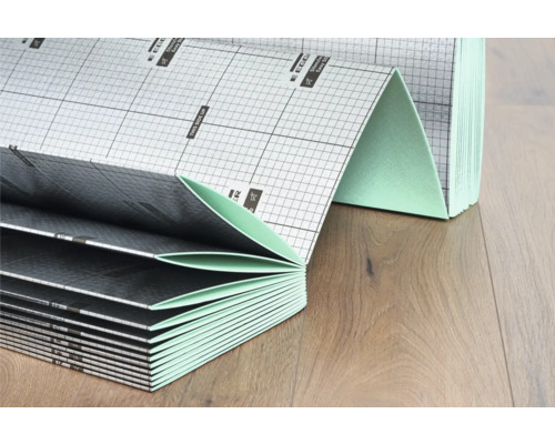 Sous-couche isolante pour stratifié et parquet avec grille imprimée