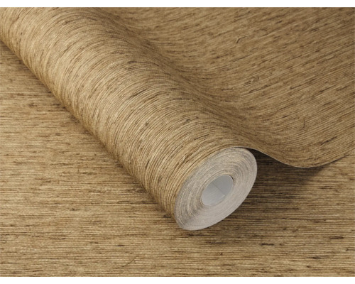 Rouleau de papier peint intissé avec structure horizontale