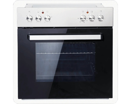 Four encastrable avec boutons de commande et hublot