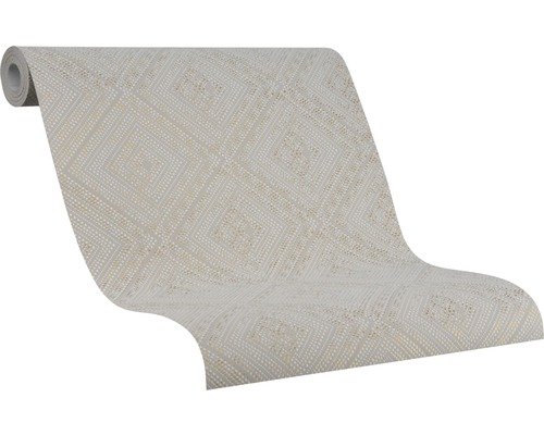 Rouleau de papier peint à motif géométrique