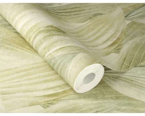 Rouleau de papier peint avec motif de feuilles