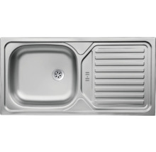 Edelstahlspüle mit Abtropffläche