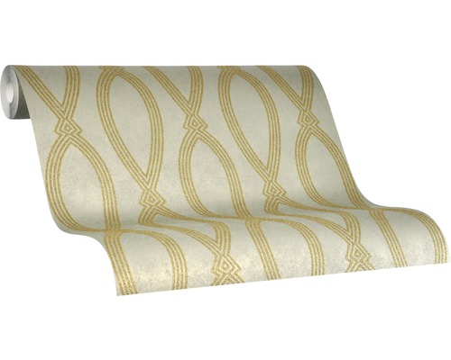Tapetenrolle mit geometrischem Muster