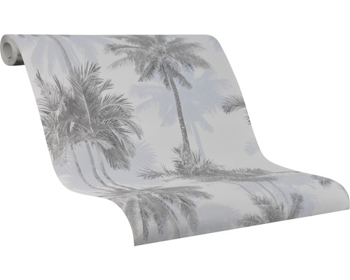 Rouleau de papier peint avec motif de palmiers