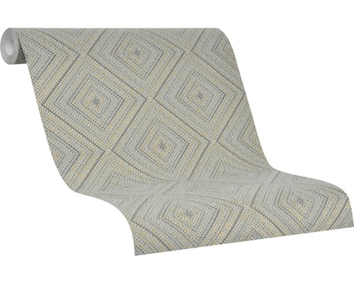 Rouleau de papier peint à motif de losanges