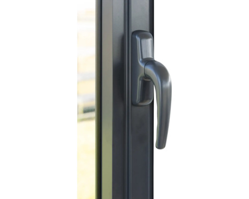 Fensterrahmen mit Fenstergriff