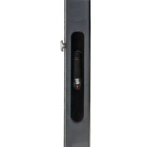 Fenstergriff mit roter Statusanzeige