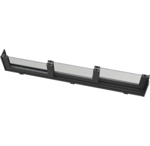 Garde-corps de balcon en aluminium avec insert en verre