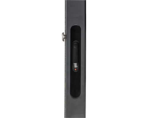 Fenstergriff aus Metall mit Verriegelungsfunktion