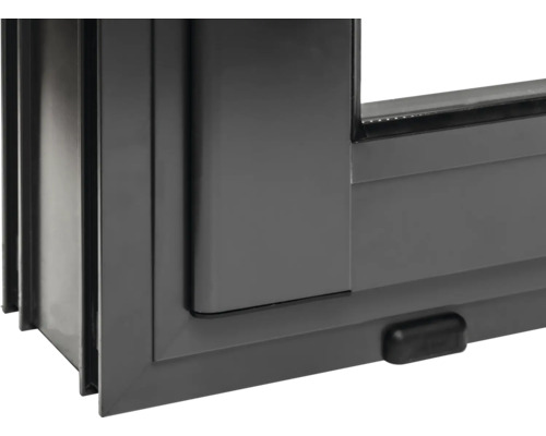 Vue détaillée d'une fenêtre avec cadre