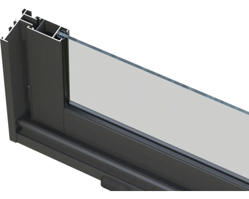 Vue détaillée d'une fenêtre avec cadre