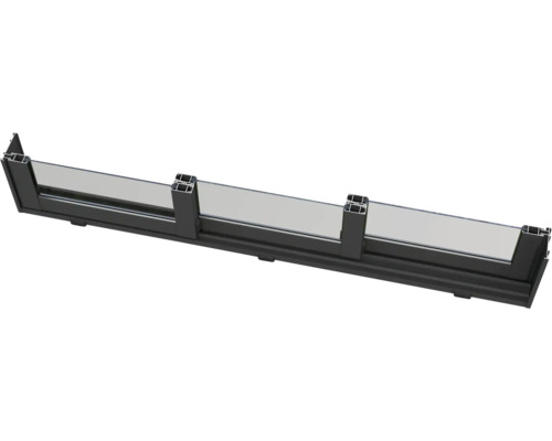 Garde-corps de balcon en verre et aluminium