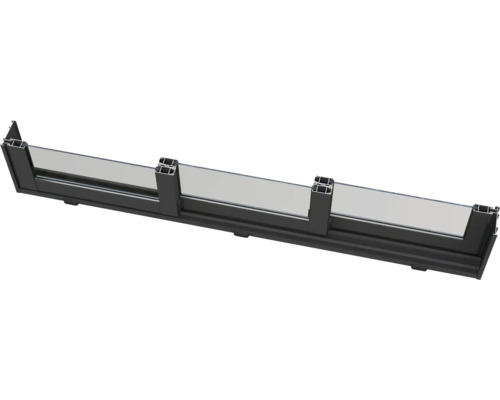 Garde-corps de balcon en aluminium et verre