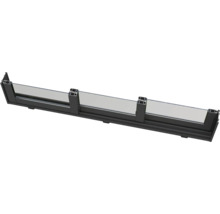 Fensterprofil aus Aluminium mit Glasfüllung