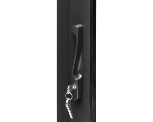 Türgriff mit Schlüssel im Schloss