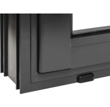 Vue détaillée d'une fenêtre avec cadre