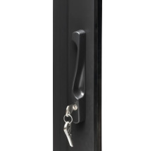 Türgriff mit Schlüssel im Schloss