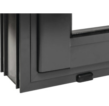 Vue détaillée d'une fenêtre avec cadre