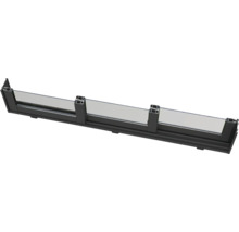 Querschnitt eines Fensters mit Rahmen und Glas